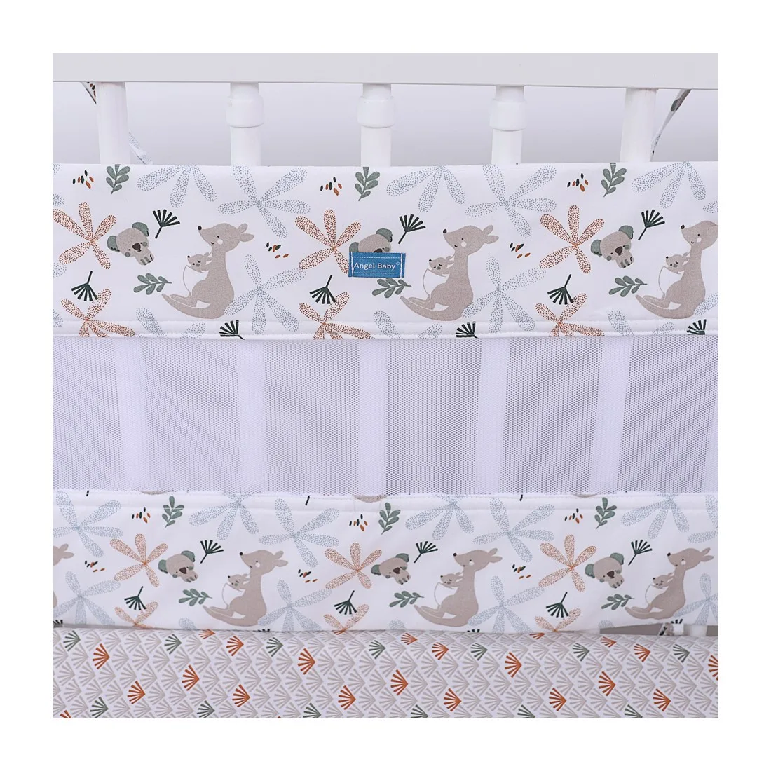 Protecție laterală pentru pătuț 120x60cm "Basm australian"