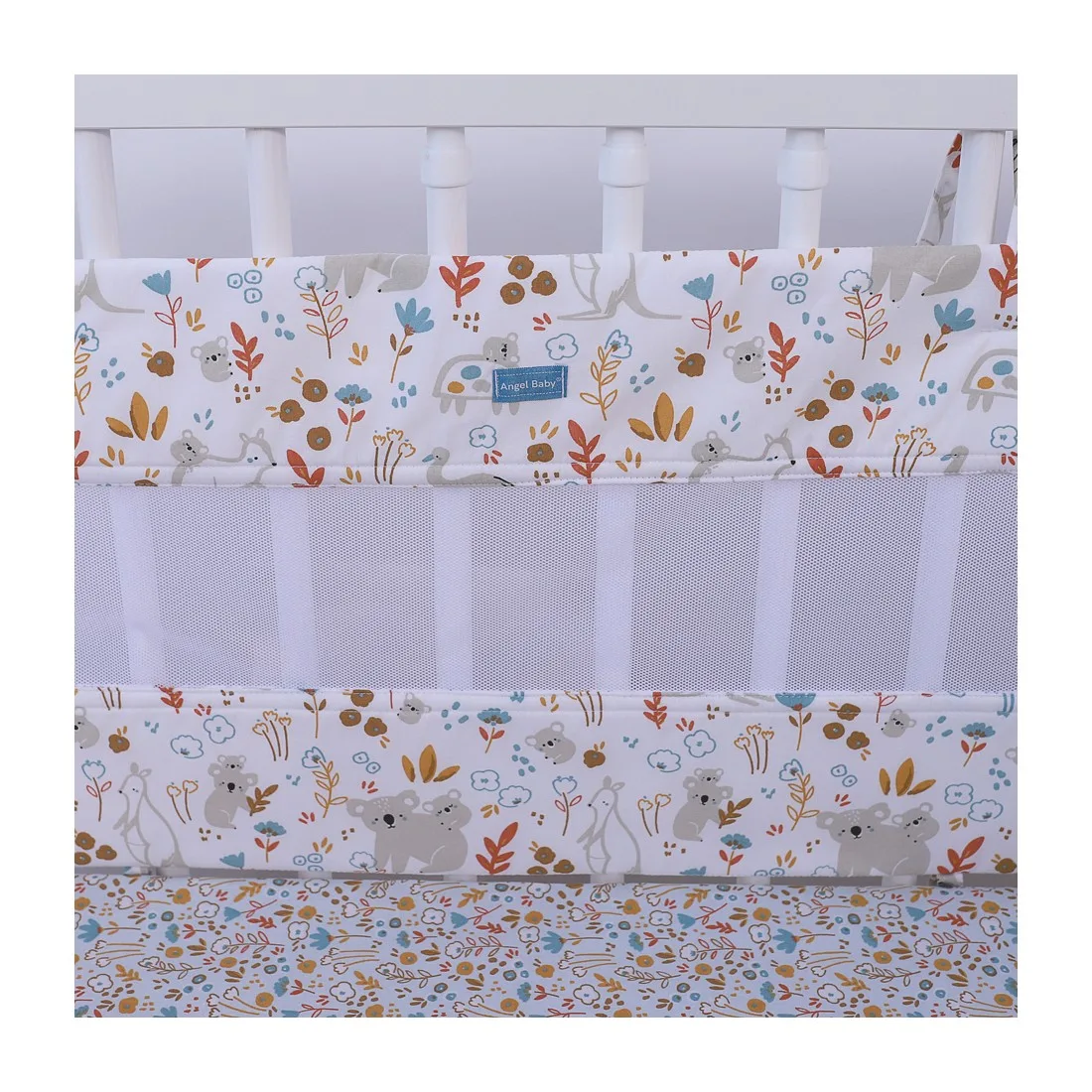 Protecție laterală pentru pătuț  140x70cm "Cangur"